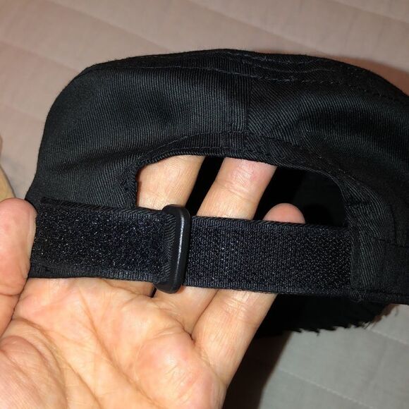 American Girl OS Black Red Embroidered Star American Girl New York Black Cap - Picture 8 of 9